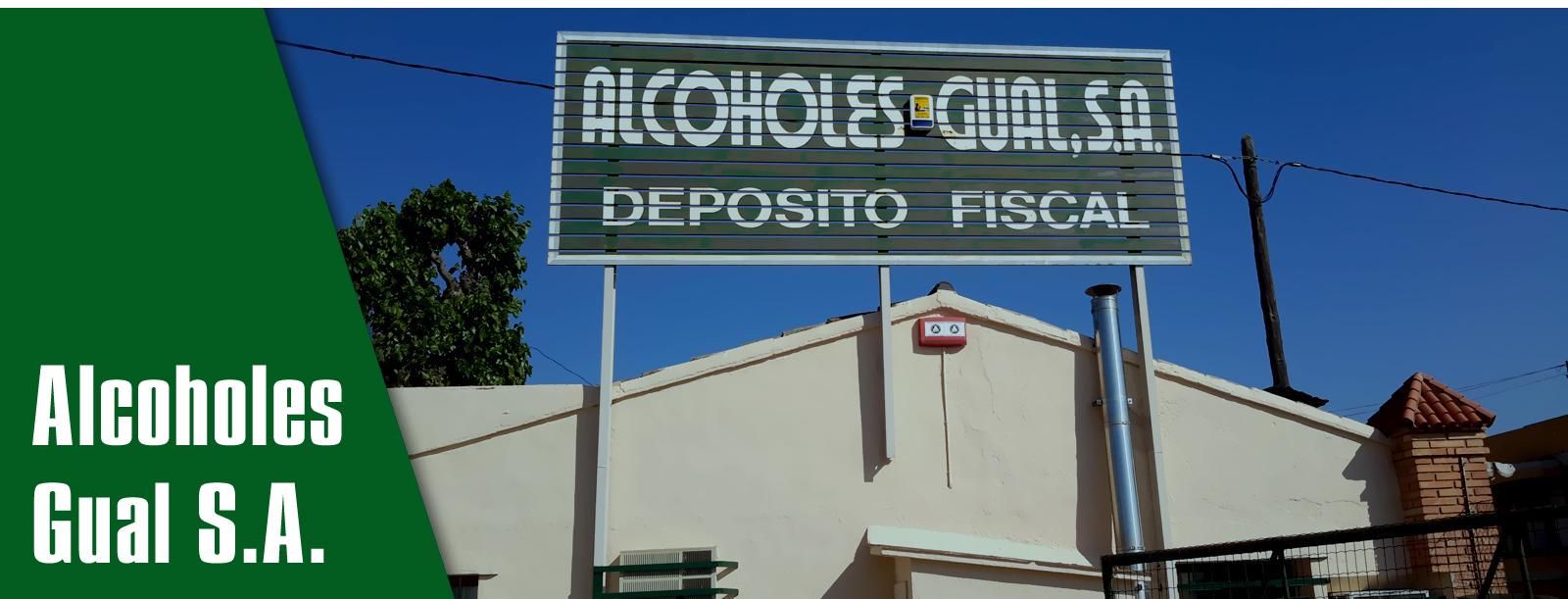 Alcoholes Gual banner